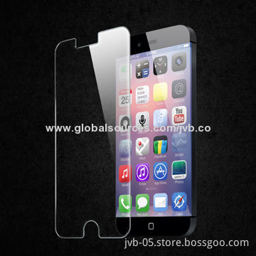 Tempered glass mobile phone screen protectors iPhone 6, guarantee dimensions